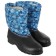 Combined boots with a latch, artificial fur, size 41, Mix color