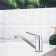 BouOU B8290-14A kitchen mixer, single-leaf, swivel spout, chrome