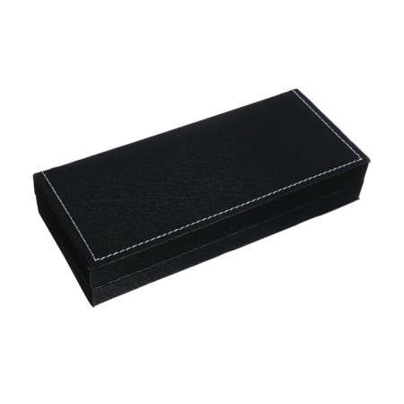 Gift handle, ball "boss" in the leatherette case, rotary, black with gold-5