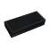 Gift handle, ball "boss" in the leatherette case, rotary, black with gold