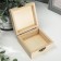 Casket Wood for painting "Tree" 10x10x5 cm