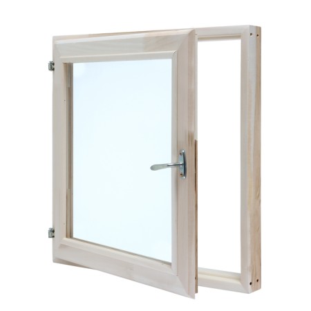 Window, 60 × 60cm, double linden glass-6