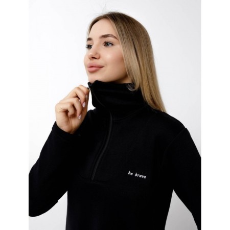 Women's suit BE Brave, size 44, black color-4