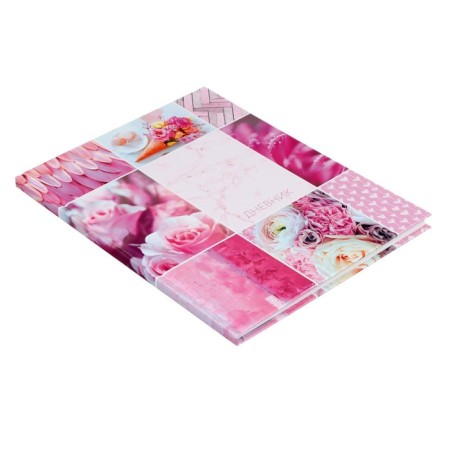 Diary for grades 5-11, "pattern", solid cover 7BC, glossy lamination, 48 sheets-2