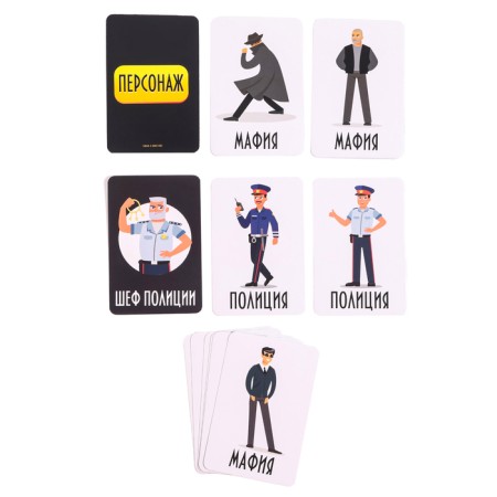 Card game "Mafia", with the rules-4
