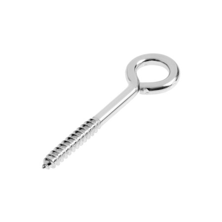 Shurup-ring Stroybat, white zinc, 8x100 mm
