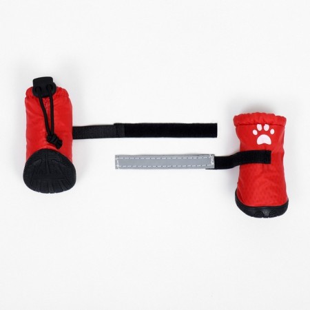 Tall shoes "walk", set 4 pcs, size 1, red-3