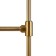 Wall lamp 60W, 1HE27, 42x13 cm, brass