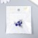 Decor for creativity metal, rhinestones "Sea star with pebbles" Blue 1.8x1 cm