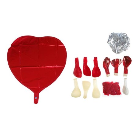 The fountain from the balls "Big Love", with confetti, latex, foil, 10 pcs.-4