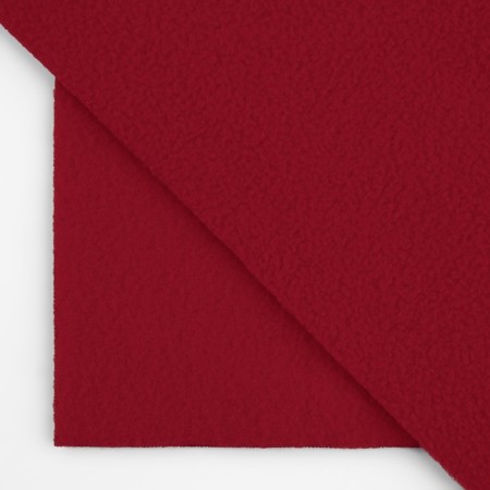 Flice flap, one -sided, 50 × 50 cm, 190 g/m, color red No. 1-1