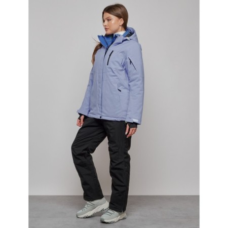 Ski suit, size 46, purple color-1