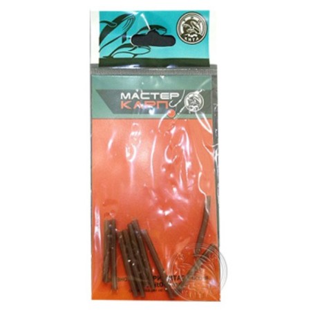 Silicone cone "Saar", 40 mm, 10 pcs, brown color