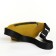 Lightning waist bag, 2 outer pockets, yellow color