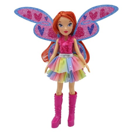 Winx Club Bling The Wings "Bloom", with wings and glitter, 24 cm-2