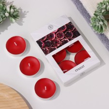 A set of tea candles flavored 
