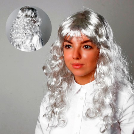 Carnival wig "Blonde", curly ends, 120 g