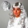Carnival wig "Blonde", curly ends, 120 g