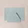 A set of mats for the bathtub "Orta", size 50x60 cm, 60x100 cm, turquoise color