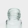 Glass glass for a cocktail shade “Light bulb”, 500 ml, with a tube, unscrewing cover