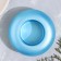 Complementary "Complete. Marble" from gypsum large, 11x5cm, blue