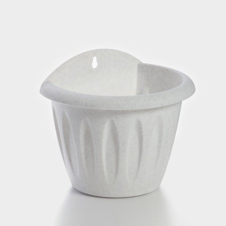 Kashpo wall “Felicia”, 1 l, d = 16 cm, marble color-3