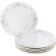 Small plate bernadotte, decor "Wild rose, gold layer", 21 cm