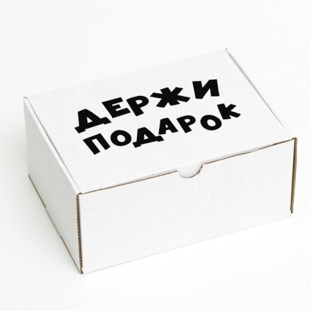 Self -assembly box "Hold the gift", 22 x 16.5 x 10 cm