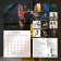 Bright anatomy. Wall calendar for 2024, 30x30 cm