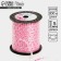Packing plastic tape "Hearts and stars", white, 0.5 cm x 200m