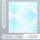 Scrapbooking paper "Gradient" density 180 g 30.5x32 cm