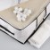 Organizer for storage, coffee for linen with PVC-fat "Home", 43 x 28.5 x 20 cm.