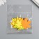 The workpiece of Foamiran "Mine Leaf" 4,5x4.5 cm, thickness. 1mm, set 10 pcs, mix