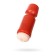 Toyfa A-Toys masturbator, vagina, red/bodily color, 24 cm, 7.6 cm