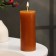 Candle-cylinder aromatic "lavender and citrus", 6x15 cm