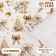 Packaging paper "Snow Christmas tree", gloss, 80 g/m2, 50 x 70 cm