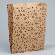 Package package, packaging, crafting, “stars” 20 x 24 x 6 cm without a window