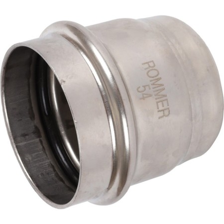 The plug Rommer RSS-0025-000054, VPR, D = 54 mm, press, stainless steel-1