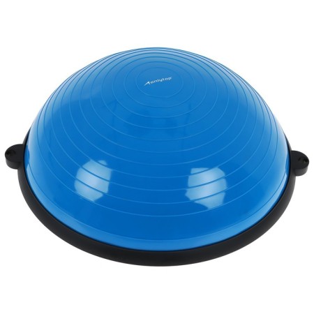 Half -sphere bosu gymnastic, with a pump, 55x25 cm, blue color-13
