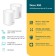 Seamless Mesh Router TP-Link Deco X50 AX3000, 1000 Mbps, 2 pcs, white