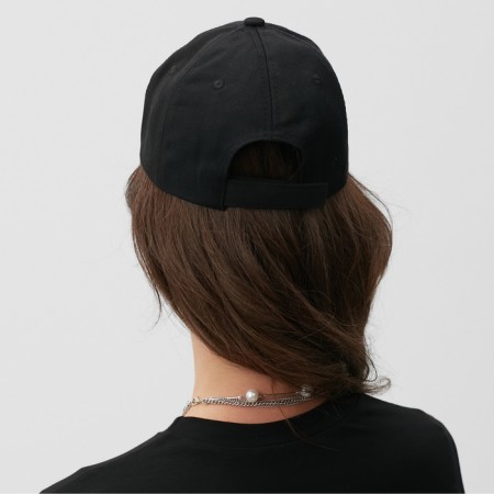 Women's cap Minaku with rings Black color, rr 56-58-2