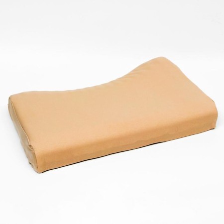 Orthopedic pillow NT PS-07 "Massage", for adults, with a memory effect and a recess under the shoulder, 55x36 cm, rollers 10/7 cm-11
