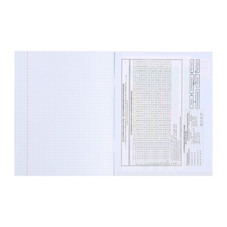 An objective note 48 sheets in the Error cage "Chemistry", cover covered paper, offset block-3