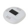 Universal thermometer Luazon, mechanical, magnet mount, D = 5.5 cm, white