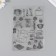 Stamp for creativity Silicon "Confectioner" 14.5x20 cm