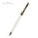 Ballic handle, 0.5 mm, BrunovisConti Monaco, blue rod, Soft Touch body white, in case