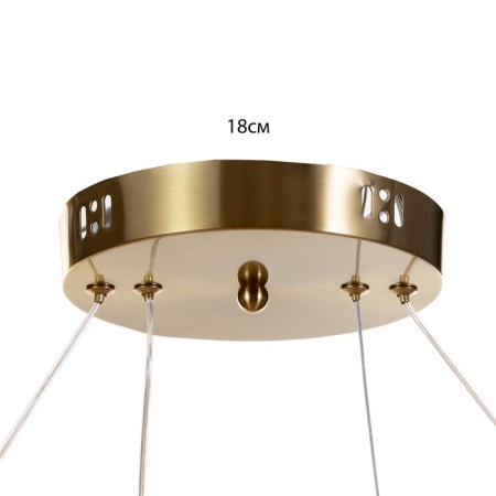 Bayerlux "Velli" 3xLLED 117W 4000k gold 90x20x90 cm-5