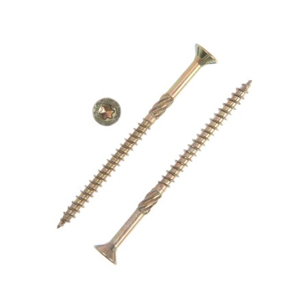 Infix, 4.5x70 mm wood screws, with a milling cutter., Torx25, yellow zinc