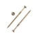 Infix, 4.5x70 mm wood screws, with a milling cutter., Torx25, yellow zinc