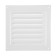 Ventilation grate "Space" RM1717, 175 x 175 mm, with a grid, metal, white